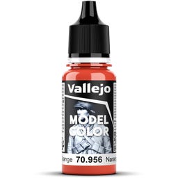 Vallejo Model Colour 025 Clear Orange (956) - 18 ml