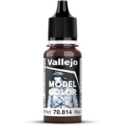 Vallejo Model Colour 034 Burnt Red (814) - 18 ml