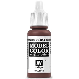 Vallejo Model Color 034 Burnt Red (814) - 17 ml
