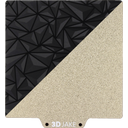 3DJAKE Placă de construcție PET/PEI Crystal - 120 x 120 mm
