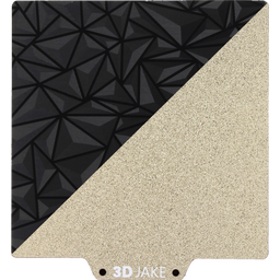 3DJAKE Placă de construcție PET/PEI Crystal - 120 x 120 mm