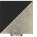 3DJAKE PET/PEI Carbon Bouwplaat - 120 x 120 mm