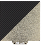 3DJAKE PET/PEI Build Plate - Carbon