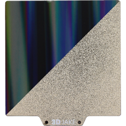 3DJAKE Placă de construcție PET/PEI Aurora - 120 x 120 mm