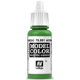 Vallejo Model Color 074 Intermediate Green (891) - 17 ml