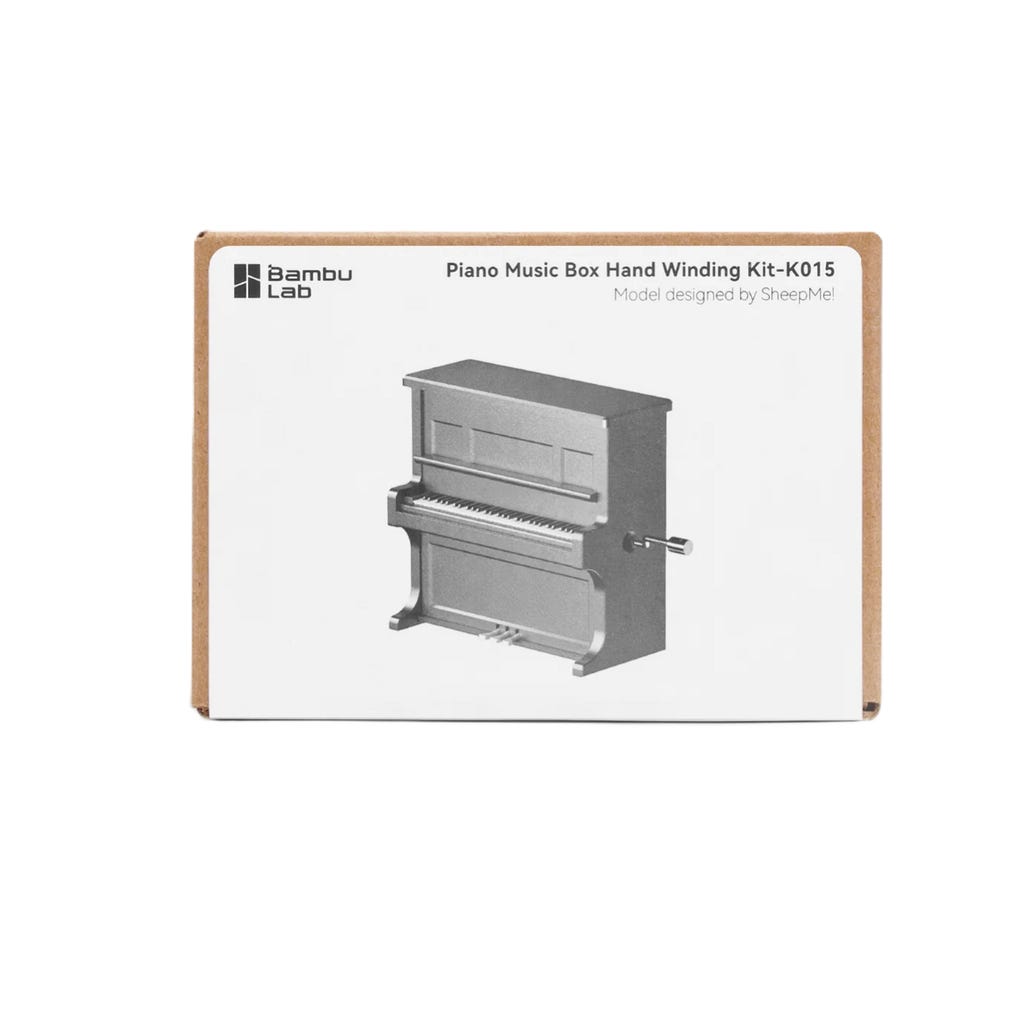 Bambu Lab Piano Music Box Hand Winding Kit, 1 set - 3DJake