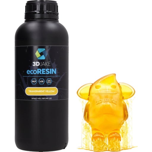 3DJAKE ecoResin Átlátszó sárga