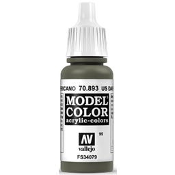 Vallejo Model Color 095 US Dark Green (893) - 17 ml