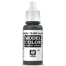 Vallejo Model Color 100 Black Green (980) - 17 ml