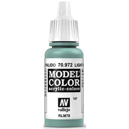 Vallejo Model Color 107 Light Green Blue (972) - 17 ml