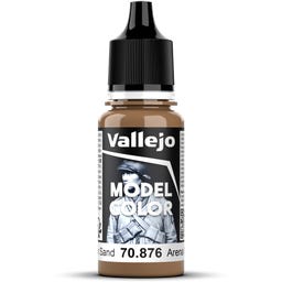Vallejo Model Colour 132 Brown Sand (876) - 18 ml