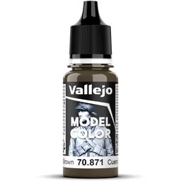 Vallejo Model Colour 147 Leather Brown (871) - 18 ml