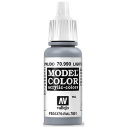 Vallejo Model Color 155 Light Grey (990) - 17 ml