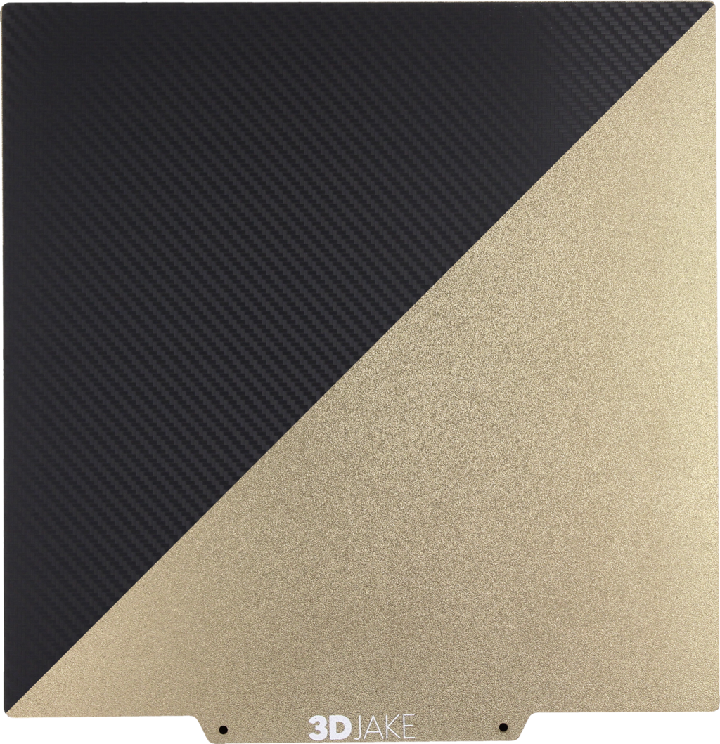 3DJAKE PET/PEI ispisna ploča karbon - 255 x 255 mm