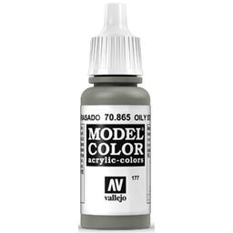 Vallejo Model Color 177 Oily Steel (865) - 17 ml