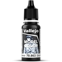 Vallejo Model Colour 179 Gunmetal Grey (863) - 18 ml