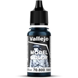 Vallejo Model Colour 180 Gunmetal Blue (800) - 18 ml
