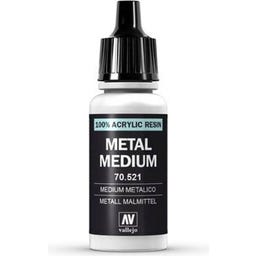 Vallejo Model Colour 191 Metallic Medium (521) - 17 ml