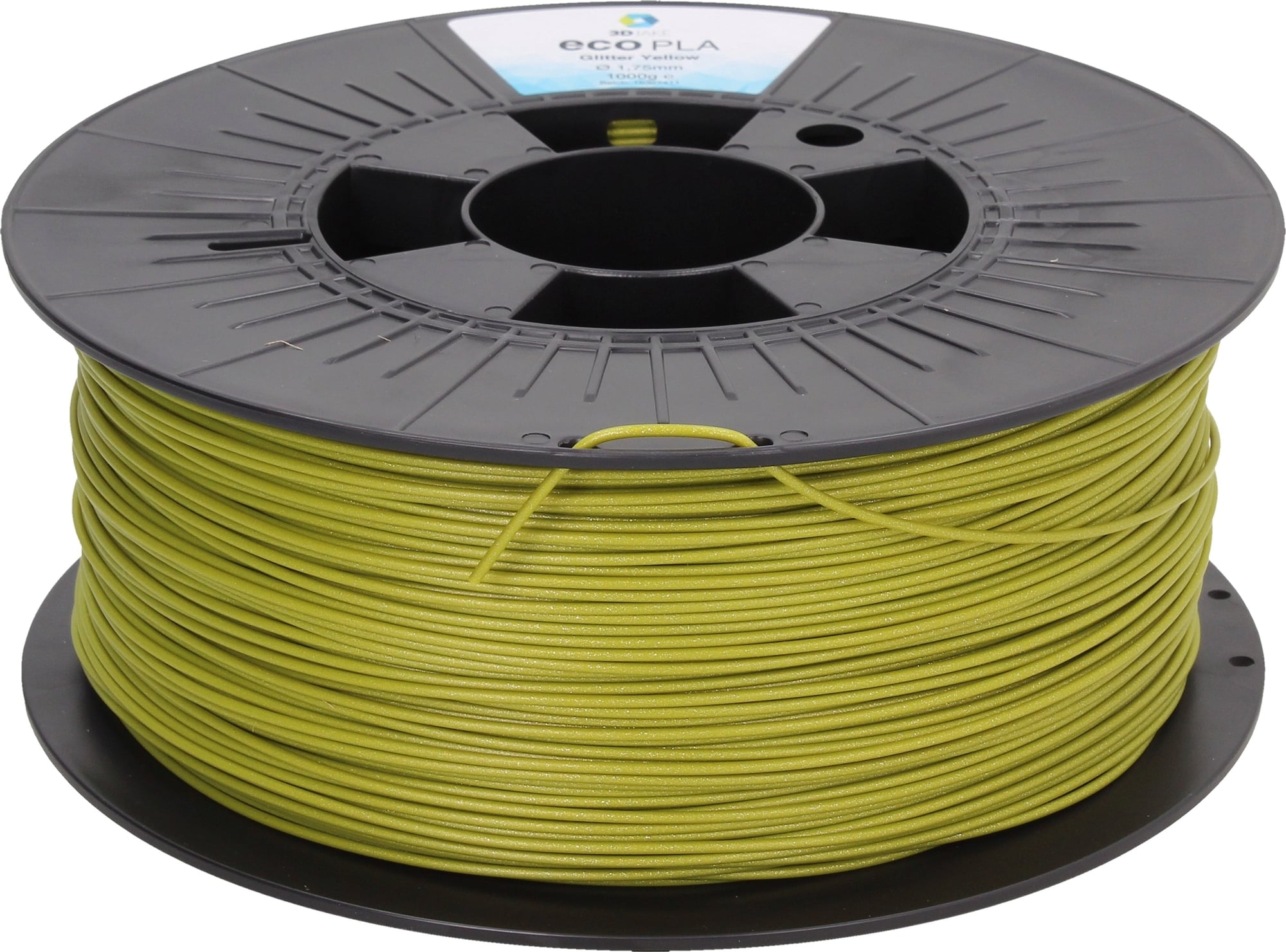 3DJAKE ecoPLA Glitter Yellow