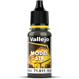 Vallejo Model Air 011 Dark Green RLM83 - 17 ml