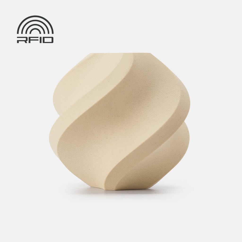 Bambu Lab PLA Wood White Oak - 3DJake International