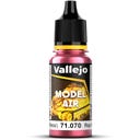 Vallejo Model Air 070 Turn Signal Red Metal