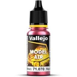 Vallejo Model Air 070 Turn Signal Red Metal