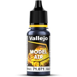 Vallejo Model Air 071 Arctic Blue Metal