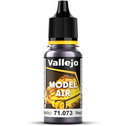 Vallejo Model Air 073 Black Metal - 17 ml