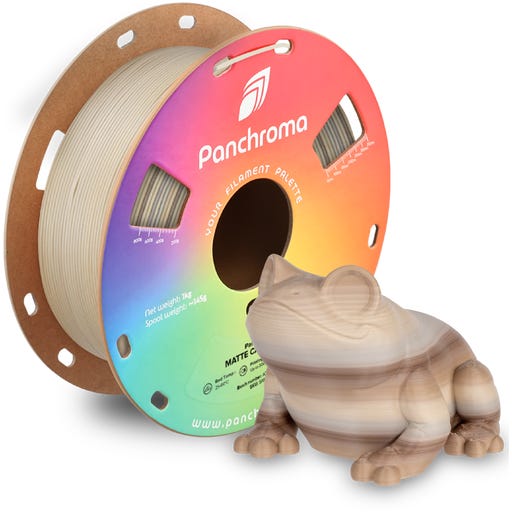 Polymaker Panchroma™ PLA Gradient Matte Cappuccino - 3DJake