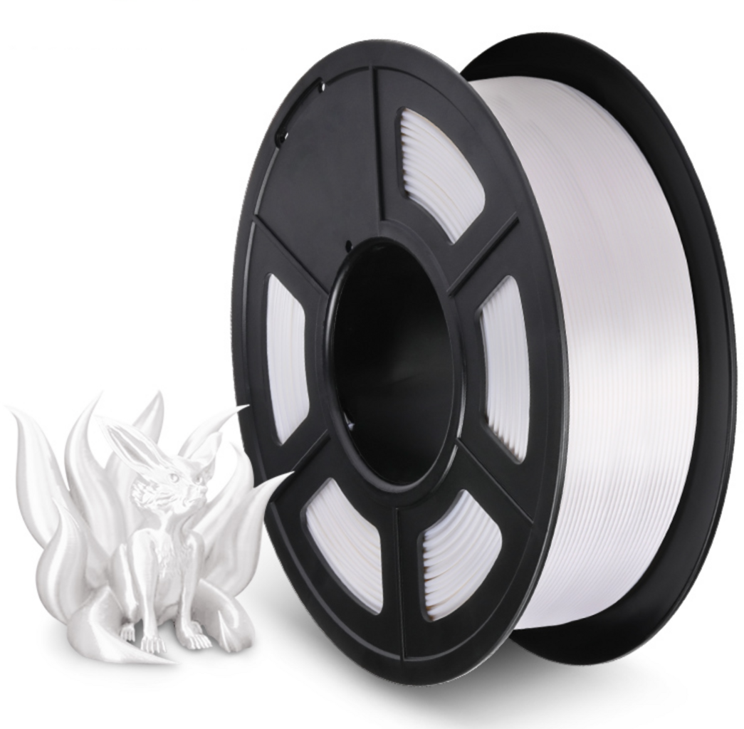 SUNLU Silk PLA+ White
