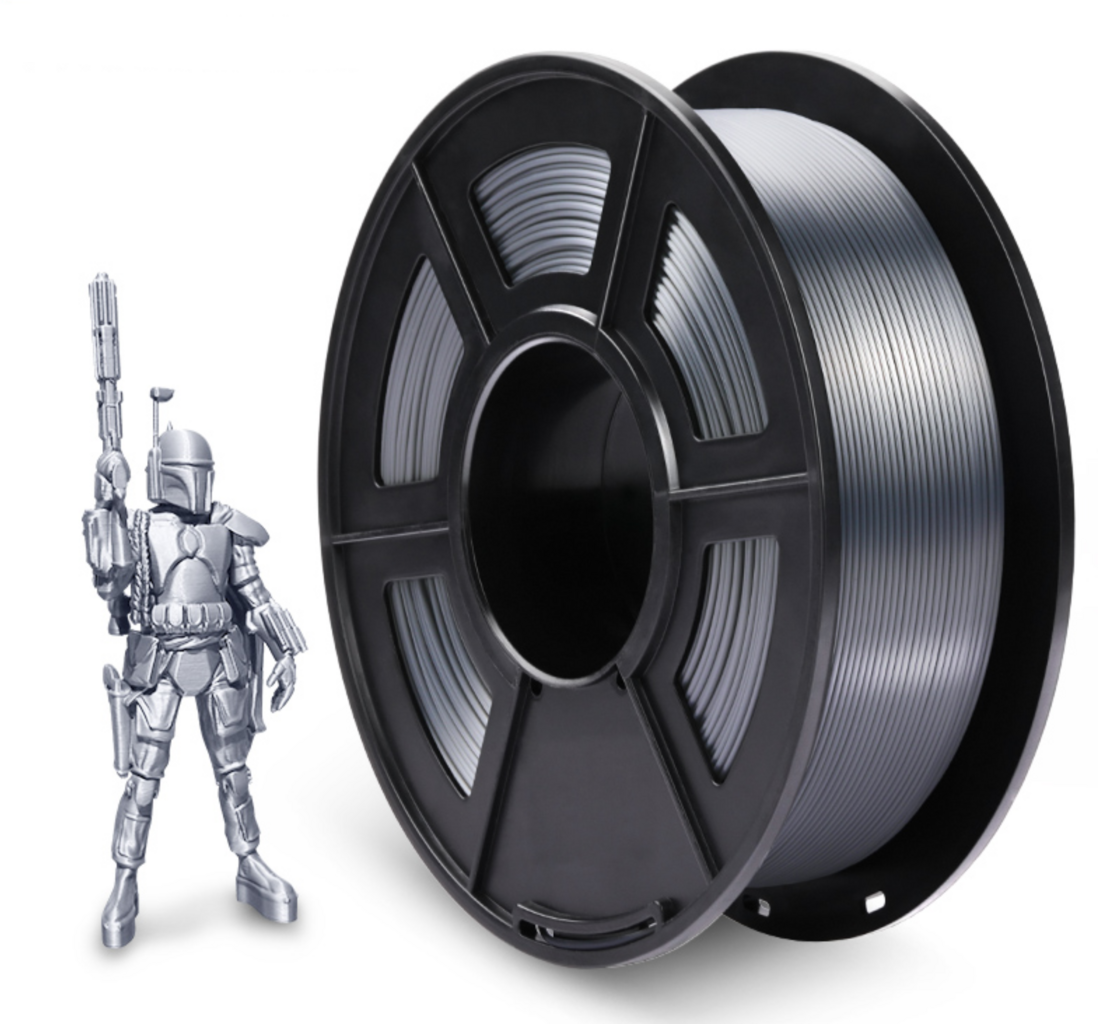 SUNLU Silk PLA+ Silver