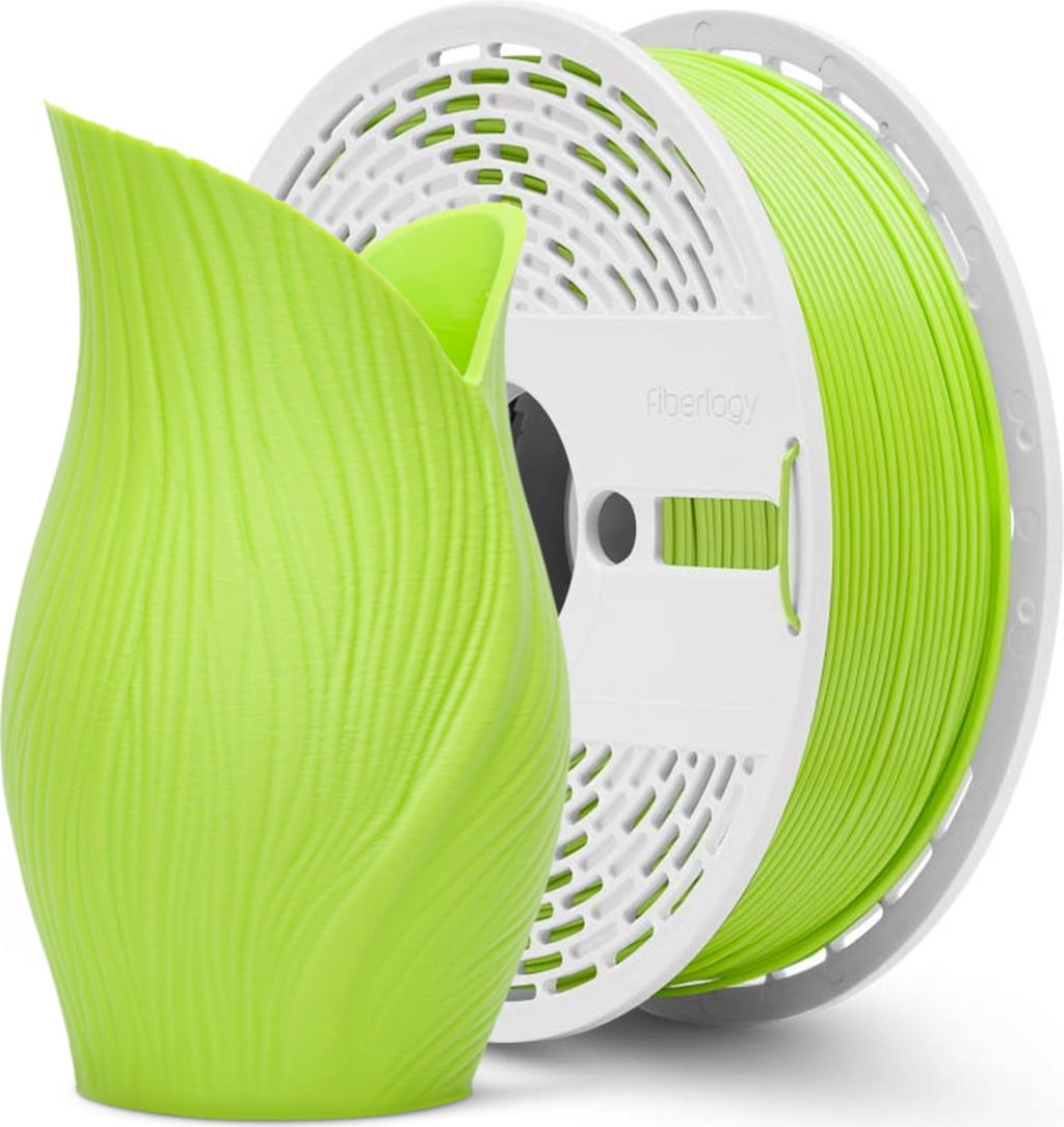 Fiberlogy Matte PET-G Light Green - 1,75 mm / 850 g