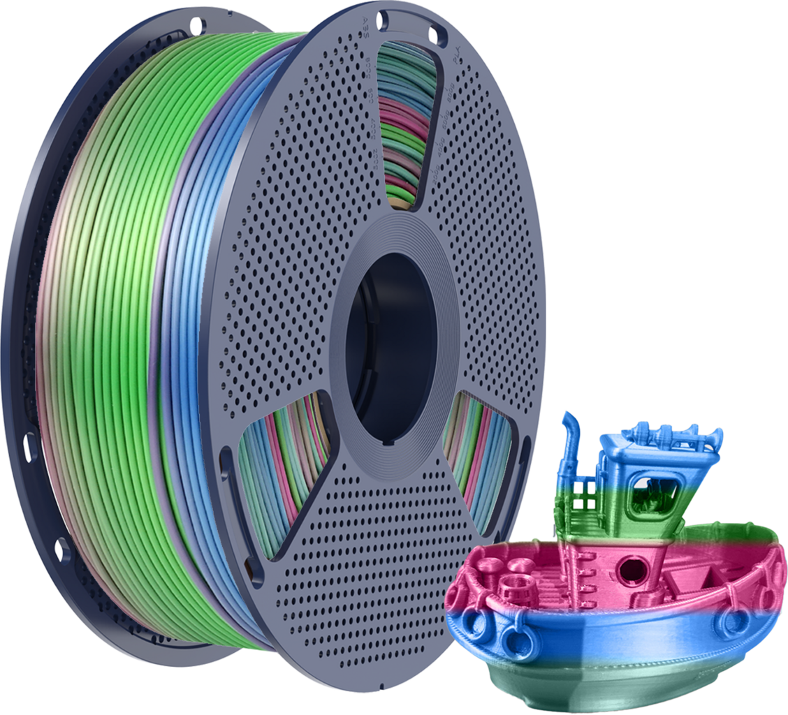 SUNLU Silk PLA+ Rainbow-06