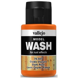 Vallejo Model Wash 507 Dark Rust - 35 ml