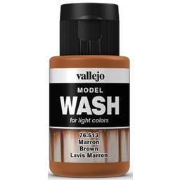 Vallejo Model Wash 513 Brown - 35 ml
