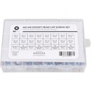 M2-M5 Zylinderschrauben-Set (ISO4762 / DIN912), 1152 Stück - 1 Set