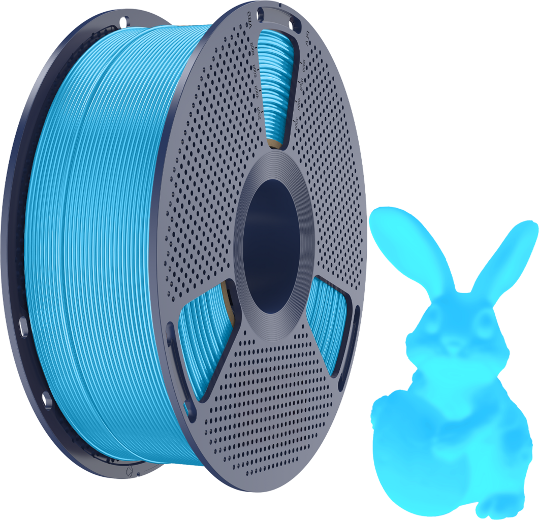 SUNLU PETG Glow In The Dark Blue