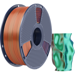 SUNLU Silk PLA+ Tri-Color Orange Blue Green