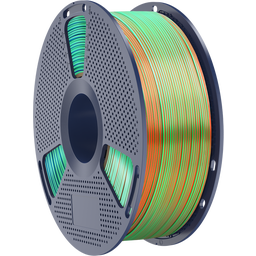 SUNLU Silk PLA+ Tri-Color Orange Blue Green