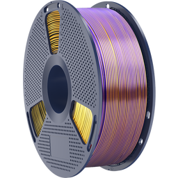 SUNLU Silk PLA+ Tri-Color Black Gold Purple