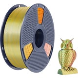 SUNLU Silk PLA+ Tri-Color Red Yellow Green