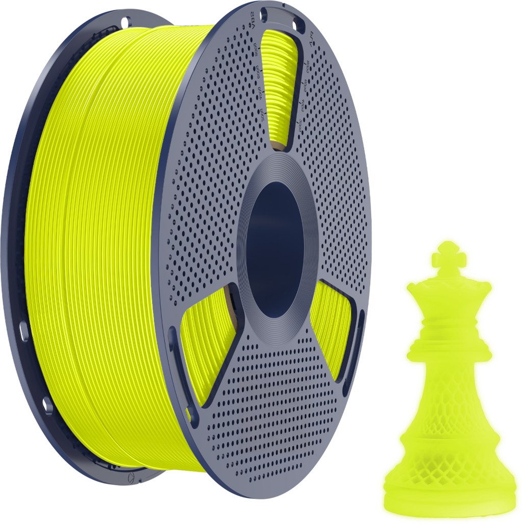 SUNLU PLA Glow In The Dark Yellow