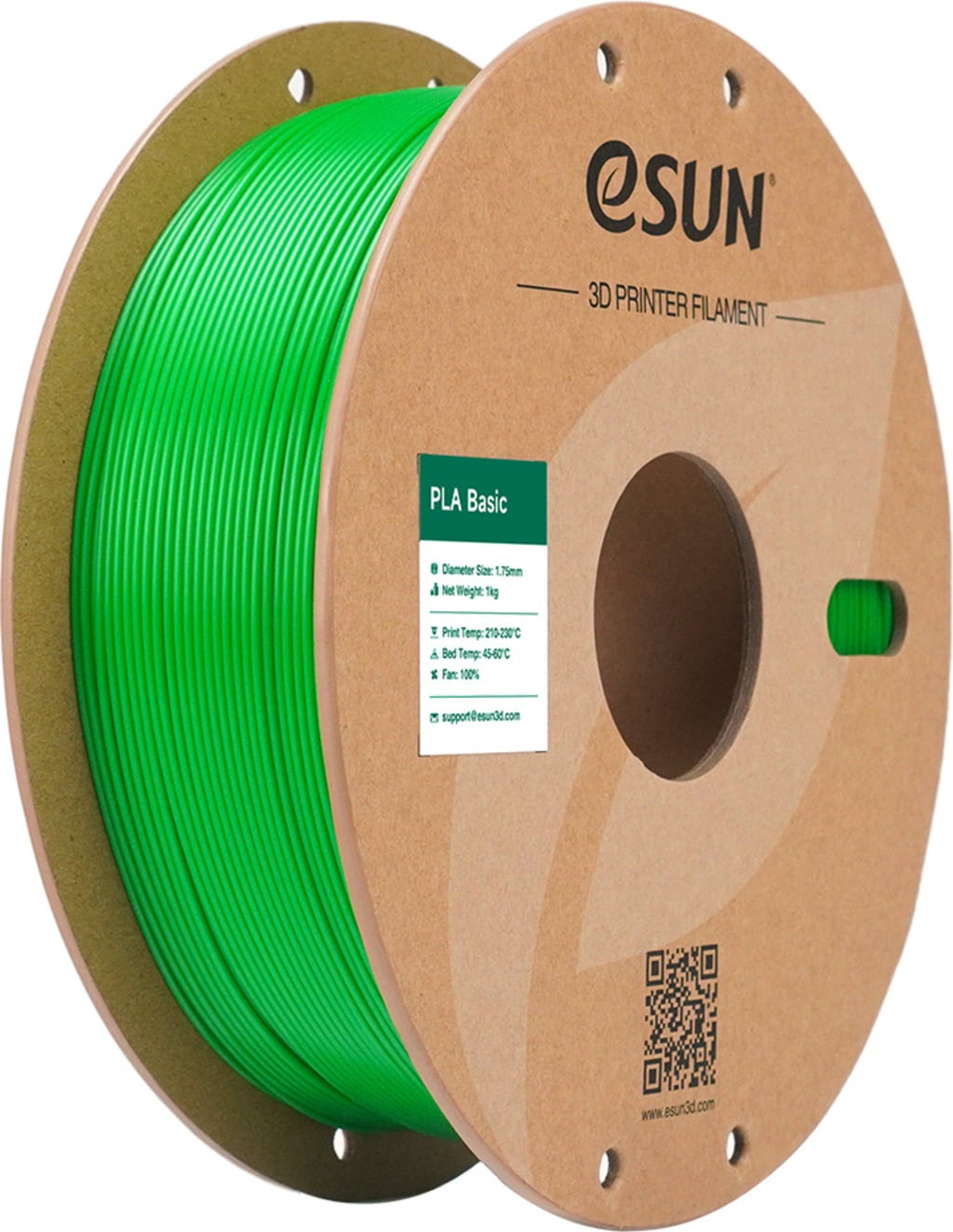 eSUN PLA Basic Green - 1.75 mm / 1000 g
