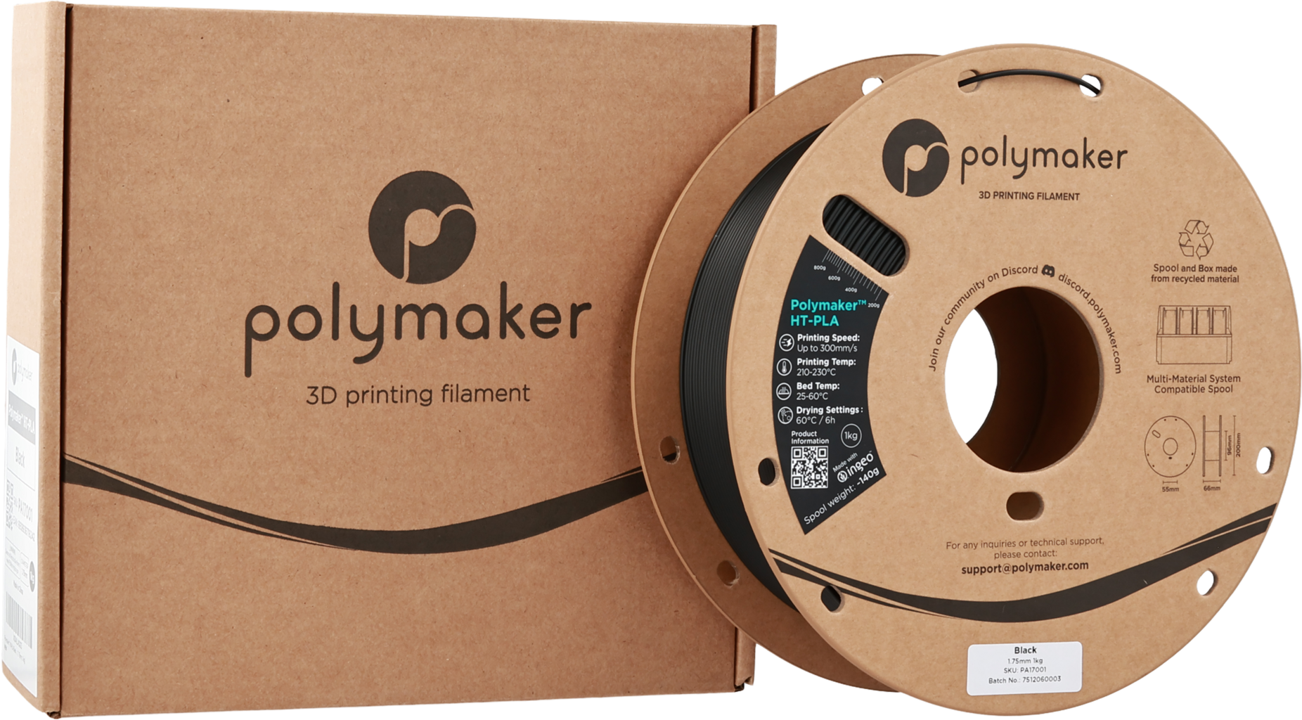 Polymaker HT-PLA Black
