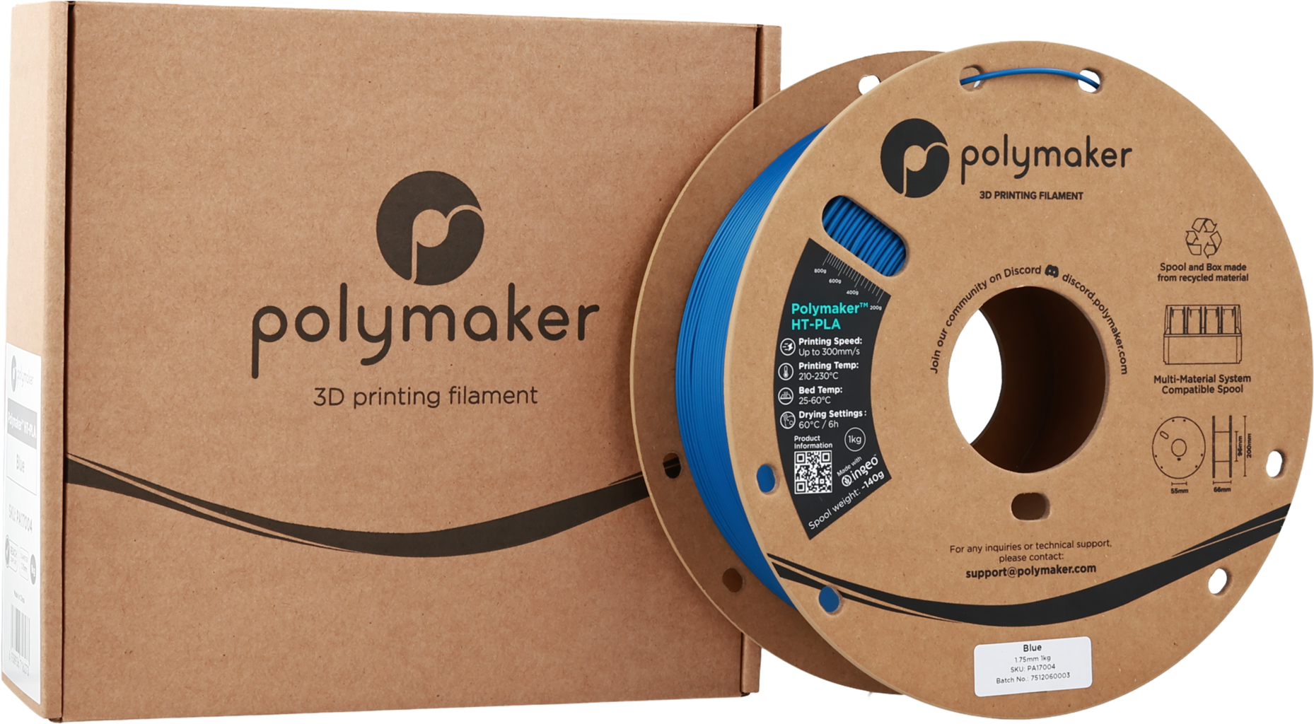 Polymaker HT-PLA Blue