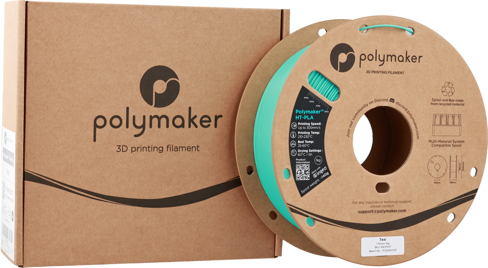 Polymaker HT-PLA Teal