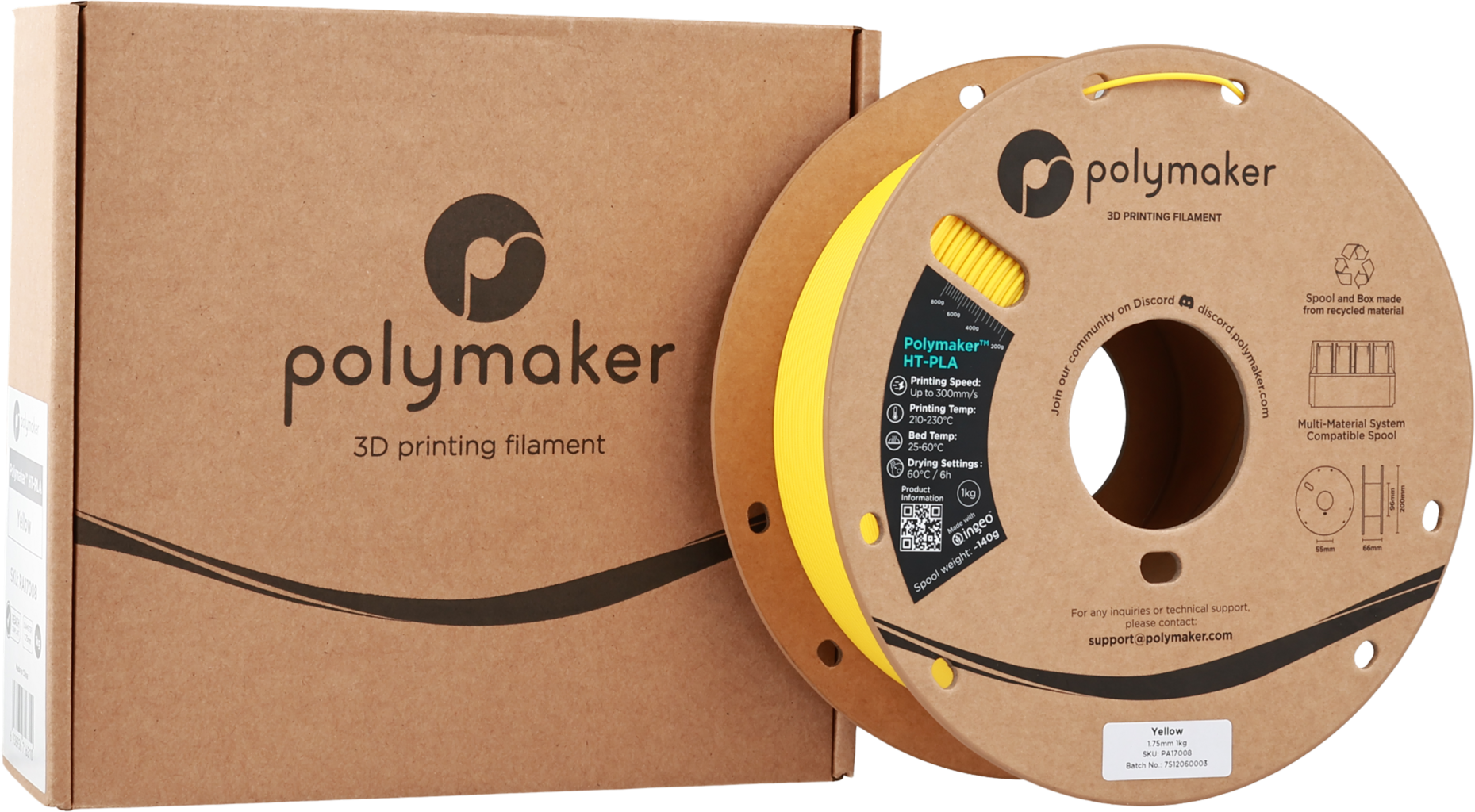 Polymaker HT-PLA Yellow
