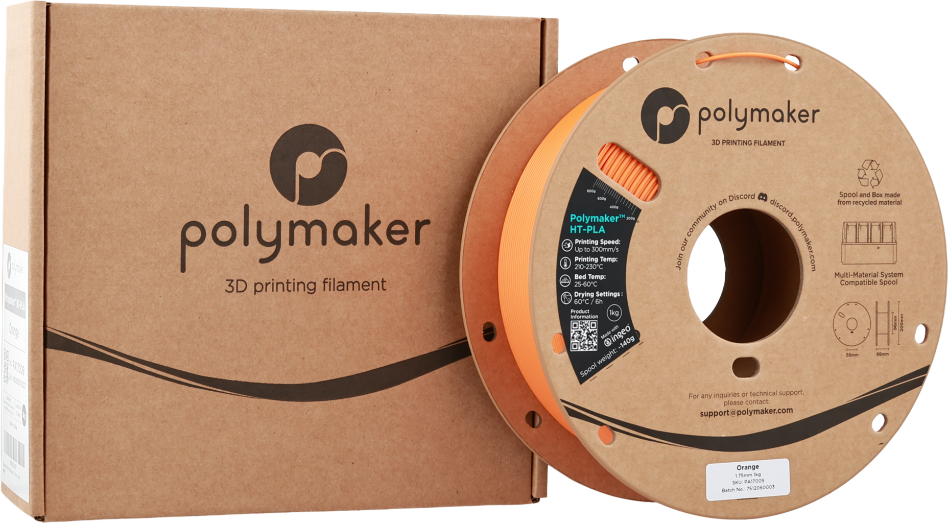 Polymaker HT-PLA Orange