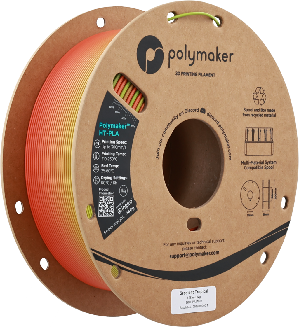 Polymaker HT-PLA Gradient Tropical